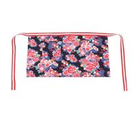 WOFASHPURET Japanese Style Canvas Short Bust Apron for Chefs with Foldable and Shrink-Proof Features, for Commercial Kitchens and Professional Cooking Use