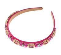 WOFASHPURET Jeweled Rhinestone Headband for Women Sparkling Fashion Hair Accessory Lightweight and Comfortable Decorative Headdress for Parties Dates and Special Occasions Elevate Your Style