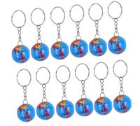 WOFASHPURET Key Chain Blue Globe Design Keyring Charms Mini World Sunshine Globe Keychain Rings Multipack Random Style