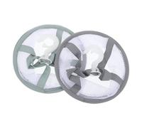 WOFASHPURET Makeup Puff Drying Basket and Makeup Sponge Hanging Net 2pcs, Mesh Brush Drying Hanger for Cosmetic Tools, Portable Powder Puff Air Dryer for Home and Travel Use