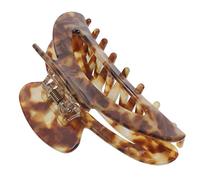 WOFASHPURET Marble Texture Jumbo Hair Claw Clip for Thick Hair Durable Acrylic for Daily Use Parties and Special Occasions