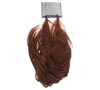 WOFASHPURET Messy Bun Ponytail Attachment Comb for Women Easy Use Hair Decor Artful Braids Synthetic Hairpiece Casual and Formal Styles