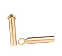 WOFASHPURET Mini Portable Case Metal Containers Airtight Outdoor Storage for Camping Hiking Cycling Emergency Medicine Holder