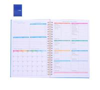 WOFASHPURET Monthly Budget Planner Cash Flow Recording Book A5 Reliable Pp Paper Notebook for On-the-go Budgeting Practical Daily Budget Notepad
