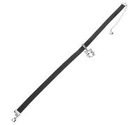 WOFASHPURET Punk Collarbone Necklace Vintage-inspired Artificial Leather Choker for Women Creative Dark Style Jewelry for Parties Festivals Casual Wear and Self-expression