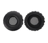 WOFASHPURET Replacement Headset Earpads Cushions Compatible with Akg K450 K430 K420 Q460, Black Foam Earphone Cushion Pads, 2 Pieces for Headphone Repair and Comfort