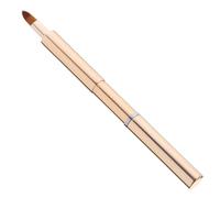 WOFASHPURET Retractable Lip Brush for Women Portable Lipstick Applicator Dual for Lip Gloss and Makeup Versatile Beauty Tool for Travel and Daily Use