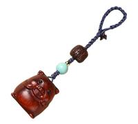 WOFASHPURET Retro Pig Pendant Hanging Key Chain Bag Ornament Decorative Chinese Style Keyring for Handbags Backpacks Car Keys Easy to Install and Remove Pig Lover gift for for for for for for