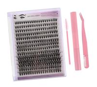 WOFASHPURET Reusable Adhesive False Eyelashes Eyelash Extension Kit Lash Glue Remover Tweezers