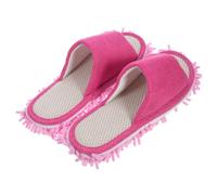 WOFASHPURET Reusable Mop Slippers for Women Soft Quiet Cleaning Floor Shoes with Removable Washable Sole Indoor House Slippers for Wooden and Tiled Floors Comfortable Home Cleaning Footwear