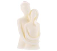 WOFASHPURET Romantic Embracing Couple Scented Candle Soy Wax Table Decor for Home and Birthday Unique Sculptural Candle for Cozy Ambiance and Warm Atmosphere Gift for Women