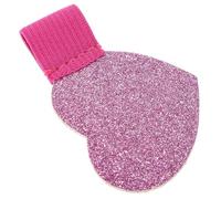 WOFASHPURET Self-adhesive Pen Loop Hospital Pen Clip Daily Use Pu Leather Heart Shaped Professional Pink Sturdy Easy to Take and Store for Calendars