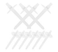 WOFASHPURET Sewing Machine Thread Holder Bobbin Winder Set 10Pcs Plastic Spool Pins for Household Thread Storage and Sewing Accessories