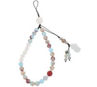 WOFASHPURET Short Cellphone Strap Chinese Style Lanyard for Friends and Families Lightweight Easy to Attach and Detach Agalmatolite Bodhi Material Red for Making Unique