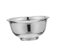 WOFASHPURET Stainless Steel Shaving Soap Bowl Double Face Cleaning Cup for Men Grooming Thick Lather Shaving Cream Holder Beard Wash Bowl with Hot Water Warmer