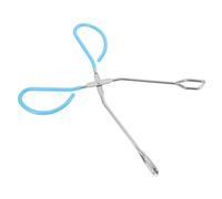 WOFASHPURET Stainless Steel Wiping Bathroom Tongs with Non-slip Handle Self-assist Toilet Paper Clamp for Adults and Disability Aids Portable Toilet Wiper Tool for Bathroom Hygiene and
