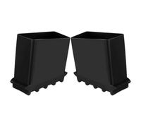 WOFASHPURET Step Ladder Rubber Feet Covers 2Pcs Non-Slip Thickened Protectors for Extension and Step Ladders Suitable for Engineering and Home Environments