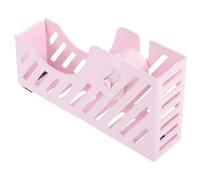 WOFASHPURET Tabletop Practical Tape Dispenser Office Tape Dispenser Minimalist Design Stable Lightweight Sturdy Iron Pink Portable Desktop Use for Office Desk Accessories