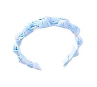 WOFASHPURET Tie-dye Headband for Women Elastic Knotted Fabric Hair Accessory Wide Brim Design for Hair Styling Wedding Accessories and Daily Wear