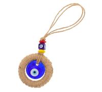 WOFASHPURET Turkish Evil Eye Car Ornament Beads Charm for Rear View Mirror Protective Amulet Wall Decor Unique for