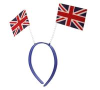 WOFASHPURET Union Jack Bopper British Flag Hair Accessory for Women and Girls for Costume Parties Festivals and Celebrations Lightweight Comfortable Eye-catching Design