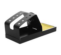 WOFASHPURET Versatile Storage Rack for Wood Burning Pen Metal Soldering Iron Stand Stable Support Quick Heat Dissipation Iron Sponge with Eight Top Holes for Outdoor Creation