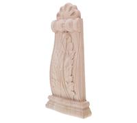 WOFASHPURET Wood Shelf Corbels Large Hand-Carved Solid Wood Roman Column Brackets for Rustic Farmhouse Wall Shelves and Cabinet Furniture Decoration