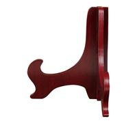 WOFASHPURET Wooden Photo Frame Stand Lightweight Decorative Easel for Small Items and Books, Retro Style Craft Display Rack for Desktop and Home Decor