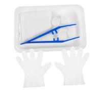 WOFASHPURET Wound Care Set Nonstick Wound Pads Cotton Balls Home Use and Emergency Care Supplies