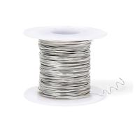 WOFDALY 304 Stainless Steel Wire Length 328FT Soft Wire Extremely Thin Flexible Artistic Metal Wire Suitable for Hair Crafts,Diameter 0.06mm