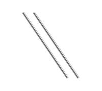 WOFDALY 316L Stainless Steel Rods 2PCS Length 50CM Silver Bright Metal Steel Excellent Oxidation Resistance Round Bars for High-End Kitchenware,Diameter 6mm