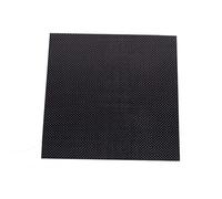 WOFDALY 4mm Twill 3K Carbon Fiber Plate Black Professional Grade Lightweight High Strength Rigid Heat Resistant Composite Sheet for Robotics Engineering DIY,50mm*100mm*4mm