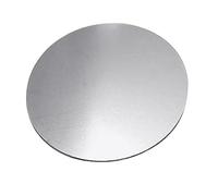 WOFDALY 6061 Round Aluminum Sheet Metal 4Mm Thickness Aluminum Sheets Plate with Protective Film, Solid Metal Sheet Plate for Crafting Structural Framing,4 * 300mm (1 piece)