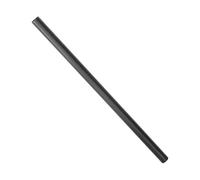 WOFDALY Black Plain Carbon Fiber Pipe Gloss Finish 1M Hollow Round Tubing for RC Aircraft Drone Arms Structural Support Engineering Build,25mm*23mm