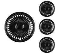 WOFDALY Hub Caps 16 Inch Wheel Accessories 4 Pack Sturdy And Durable Easy To Install,Black