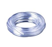 WOFDALY PVC Hose Tube 6Mm X 8Mm Clear Vinyl Tubing, Plastic Flexible Water Pipe,Length: 50 meter