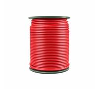 WOFDALY PVC Welding Wire, Plastic Welding Rods Diameter 4Mm 100M/Roll for Heat Fusion Welding of Commercial Flooring Rolls And Conductive Flooring Sheets,Red