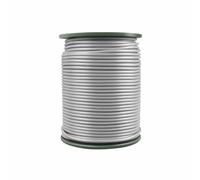 WOFDALY PVC Welding Wire, Plastic Welding Rods Diameter 4Mm 100M/Roll for Heat Fusion Welding of Commercial Flooring Rolls And Conductive Flooring Sheets,Gray