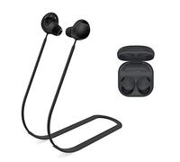 WOFRO Anti-Lost Strap for Galaxy Buds 2 Pro Earbuds, Sports Soft Silicone Lanyard Accessories Compatible with Samsung Galaxy Buds 2 Pro True Wireless Bluetooth Earbuds Neck Rope (Black)