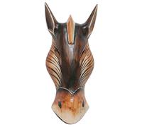 Wogeka - 30 cm Antelope Gazelle Animal Mask - Handmade Wooden as a Gift Idea for Decoration, Carving of Bali, Africa Mask 109