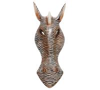 Wogeka - 30 cm Antelope Gazelle Animal Mask - Handmade Wooden as a Gift Idea for Decoration, Carving of Bali, Africa Mask 110