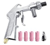 Wogoboo Sandblaster Kit Abrasive Sand Blasting Gun Spray Gun Rust Remove with Air Quick Adapter for Sandblast Cabinets