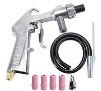 Wogoboo Sandblasting Sandblasting Kit for Siphon Feed Gun Rust Nozzle for Removing Abrasive Sand Blast for Sandblasting Cabinets