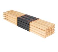 WOGOD Drum Sticks 6-Pack Maple Drumsticks 5A Patented Wavy Design Drum Sticks - Style (BZFM-12PAIR)