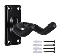 WOGOD Guitar Wall Mount Hangers Hook Holder Stand (1Pack-Black …