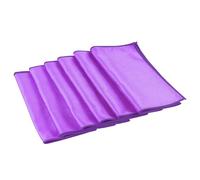 Wogomz 6PCS Microfiber Glass Cleaning Cloth, 12"×24" Fish Scale Cloth for Car Glass & Window Cleaning, Lint-Free Streak-Free, Multi-Purpose Mirror Washing Towels, Car Cleaning Supplies (Purple)