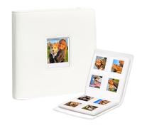 WOGOZAN 288 Pockets Photo Album, Go Picture Album Book for Polaroid Go Gen2/9035/9071/9070 Instant Print Camera, PU Album With Cover Display - White