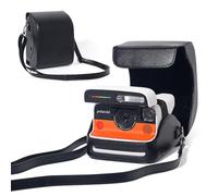 WOGOZAN Camera Case for Polaroid Flip Instant Camera, Vintage Leather Black