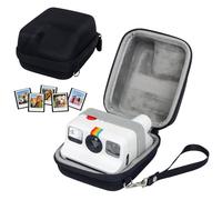 WOGOZAN Protective Case for Polaroid Go Gen2/9035/9071/9070 Instant Print Camera - Hard Shell Camera Case with Adjustable Shoulder Strap and Mini Magnetic Frames (Black) (No Camera)