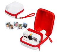 WOGOZAN Protective Case for Polaroid Go Gen2/9035/9071/9070 Instant Print Camera - Hard Shell Camera Case with Adjustable Shoulder Strap and Mini Magnetic Frames (White) (No Camera)